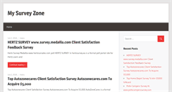 Desktop Screenshot of mysurveyzone.com