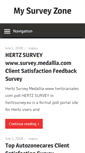 Mobile Screenshot of mysurveyzone.com